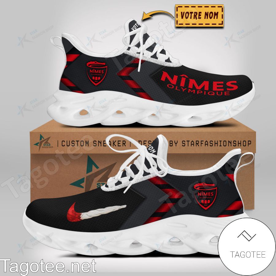 Nimes Olympique Personalized Running Max Soul Shoes b