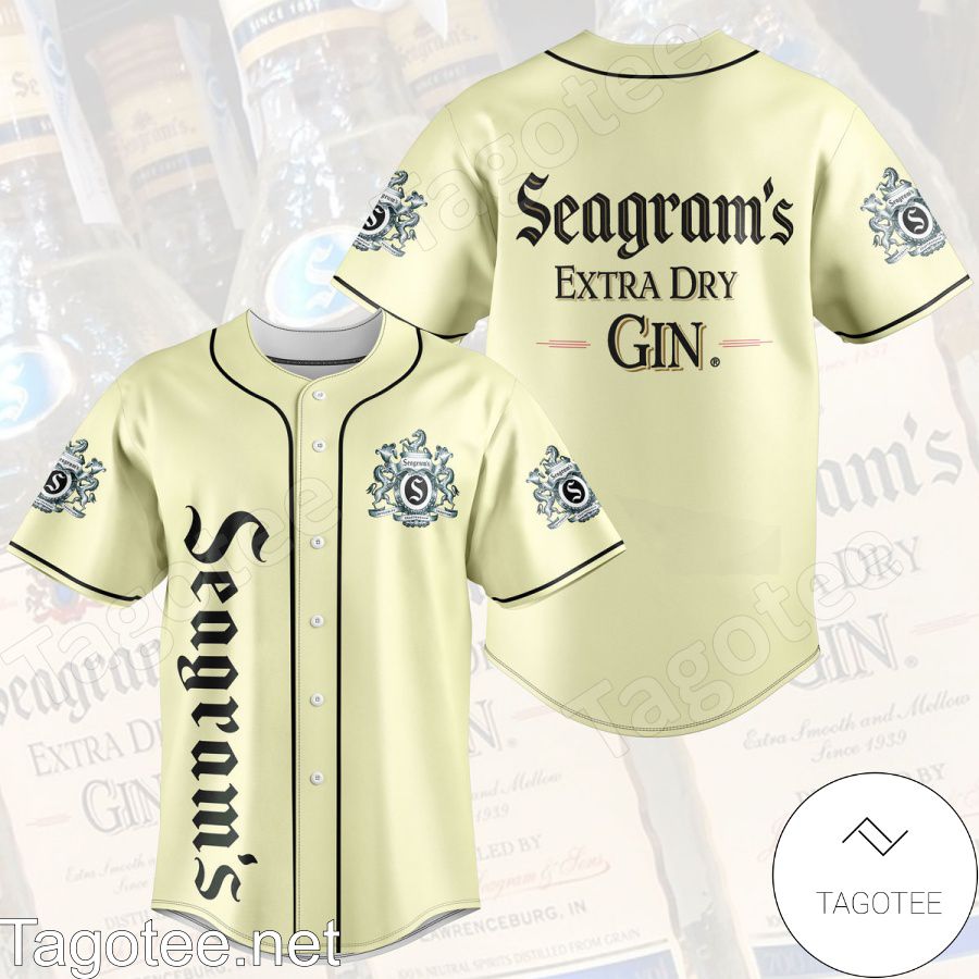 Seagram's Extra Dry Gin Baseball Jersey