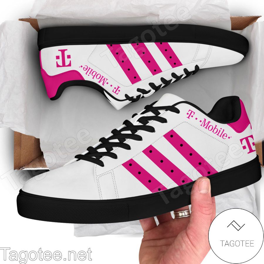 T-Mobile Logo Print Stan Smith Shoes - EmonShop a