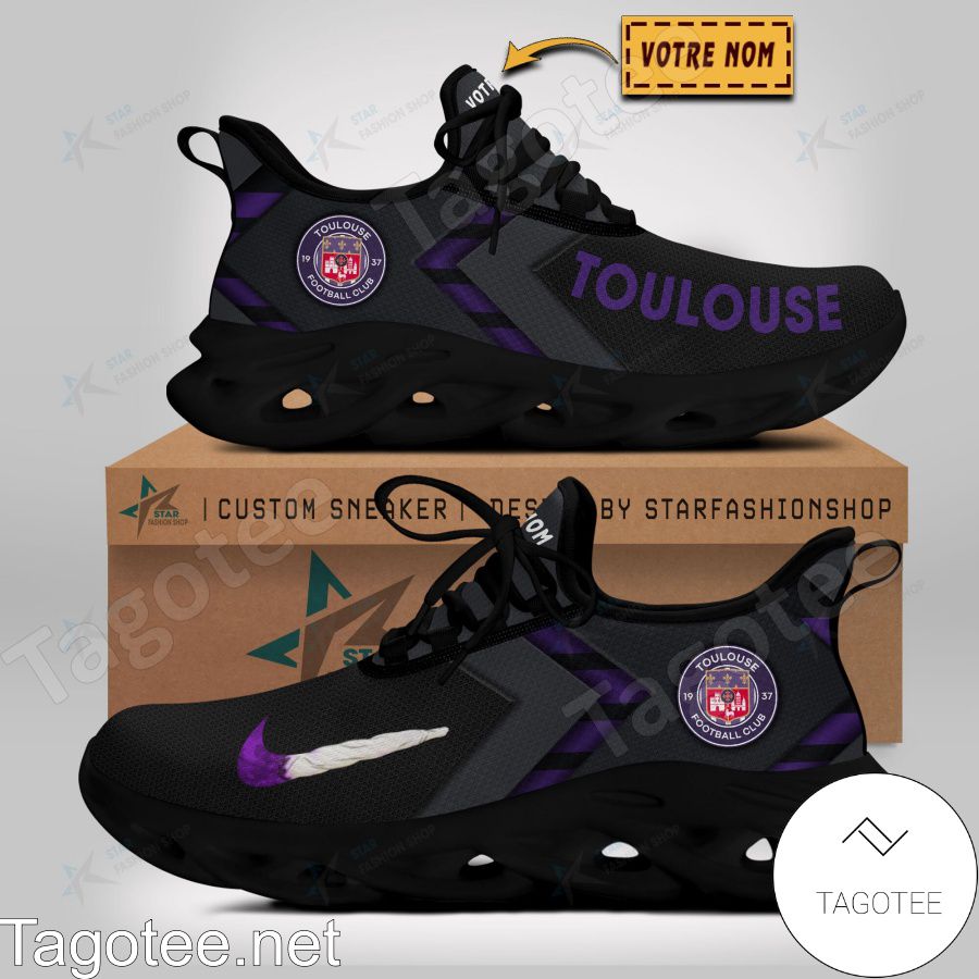 Toulouse Football Club Personalized Running Max Soul Shoes